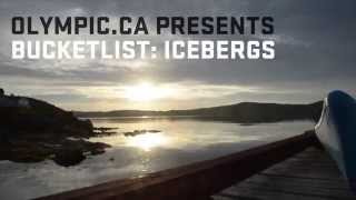 Bucket List Olympic curlers Jennifer Jones and Jill Officer kayak with icebergs in Newfoundland [upl. by Berthe]