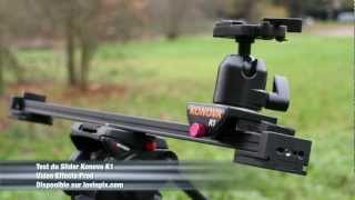 Test du slider Konova K1 [upl. by Ivon]