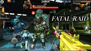 FPS Zombie Baru Di Playstore  Fatal Raid  SEA Invasion Android [upl. by Rehpretsirhc]