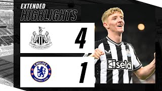 Newcastle United 4 Chelsea 1  EXTENDED Premier League Highlights [upl. by Gilberto897]