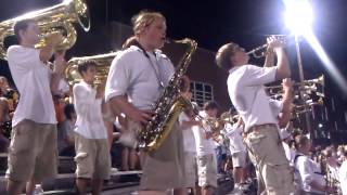 Ths band playing the Fight Song at football game [upl. by Auqenaj]