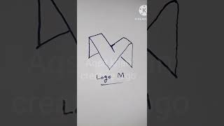 Creative logo design with letter M [upl. by Alysia]