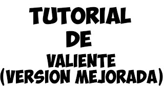 Tutorial de Valiente Koko Stambuk VERSION MEJORADA [upl. by Alana]