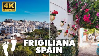 FRIGILIANA Andalucia Spain Most Beautiful Village ► Walking Tour 4K ► [upl. by Wachtel]