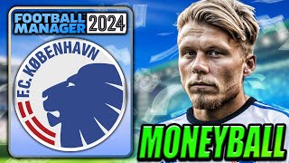 Rebuilding FC Kobenhavn Into UCL Winners using MONEYBALL in this FM24 Rebuild [upl. by Eldwun]