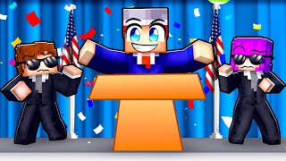 Playing as The PRESIDENT in Minecraft [upl. by Kelvin691]