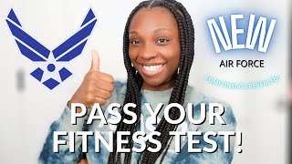 NEW AIR FORCE PT TEST  NEW COMPONENTS EXPLAINED  Veronica Luke Air Force [upl. by Llerdnod]