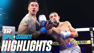 Teofimo Lopez Retains His Title With Decision Over Steve Claggett  FIGHT HIGHLIGHTS [upl. by Earlie90]