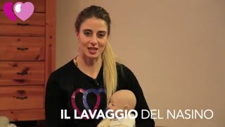 Come fare i lavaggi nasali al neonato e ricetta acqua fisiologica [upl. by Eyahsal22]