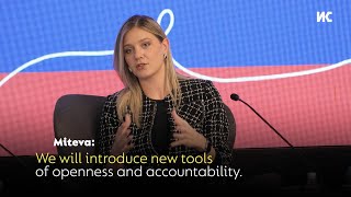 Miteva We will introduce new tools of openness and accountability [upl. by Amitak]