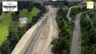 VOLANDO EN DRONE 4K  CONEXION PUENTE CALLE 127 CON AVENIDA EL RINCON [upl. by Einehpets32]