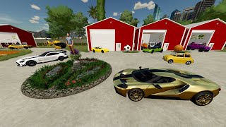 Millionaire Gives Away Barns Full of Cars and ATVs  Farming Simulator 22 [upl. by Aydiv]