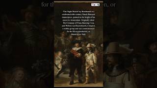 Interesting Facts On Rembrandt’s“The Night Watch” shorts arts artist painting rembrandt arte [upl. by Sykleb211]