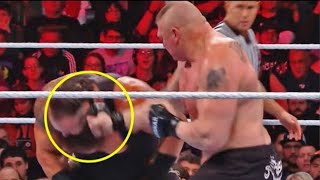 10 Khatarnaak Real Contact Strikes In WWE  Asli me maar diya yeh toh [upl. by Aiyekal]