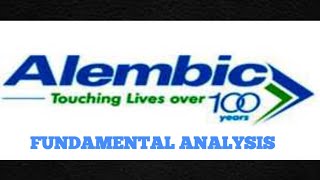 ALEMBIC PHARMA FUNDAMENTAL ANALYSIS [upl. by Farl]