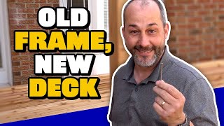 How to Install Deck Boards in Shade  DIY Deck Tutorial [upl. by Skvorak]