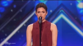 16YearOld Ovarian Cancer Survivor Stuns Audiences with Incredible Voice [upl. by Greenman]