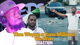 Tion Wayne x Russ Millions  We Won Official Music Video Reaction Deepsspeaks [upl. by Tuesday]