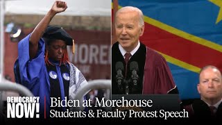 Meet Two Morehouse Profs Who Protested Biden over Gaza and Congo During Commencement Speech [upl. by Nuhs]