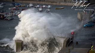 OPHELIA STORM 2017  PORTHLEVEN [upl. by Maril]