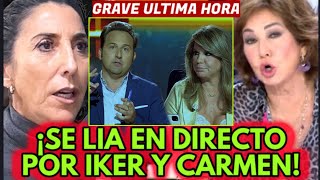 💥EXPLOTA EN DIRECTO X IKER JIMÉNEZ Y CARMEN PORTER ANA ROSA QUINTANA Y PAZ PADILLA X DANA VALENCIA [upl. by Neeham382]