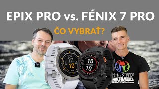 Garmin Epix PRO vs Fénix PRO  čo si vybral kondičný tréner [upl. by Shepherd]