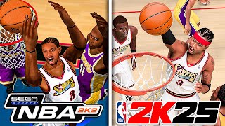 Dunking With Allen Iverson In Every NBA 2K [upl. by Enel]