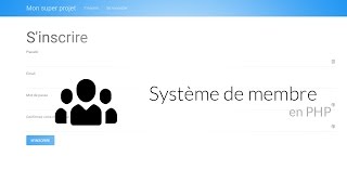 Tutoriel PHP  Gestion dun espace membre [upl. by Sudbury560]