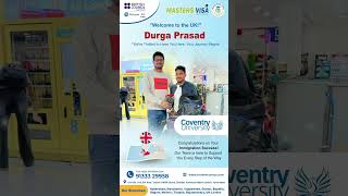 Durga Prasads Exciting Journey to the UK Making Study Abroad Dreams Come True [upl. by Ezequiel]