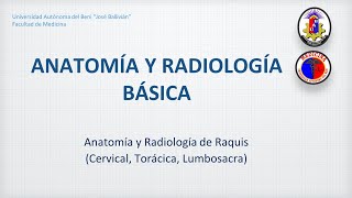 TRAUMATOLOGIA  RADIOLOGIA BASICA cervicaltorácica lumbosacra PT1 [upl. by Eremahs]