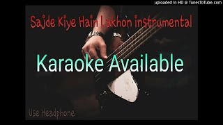 Sajde Kiye Hain Lakhon instrumental [upl. by Anaet517]