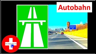 Autobahnfahren amp Autobahnausfahrt by Fahrschule Schweiz [upl. by Virgilio]