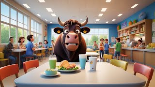 Bull Cartoons l English Cartoons l Hindi cartoon l cartoon for kids l videos for kids l cow cartoons [upl. by Ford632]