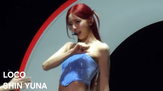 4K ITZY LOCO 신유나 SHIN YUNA FANCAM  2ND WORLD TOUR BORN TO BE IN SEOUL 240224 [upl. by Torie711]