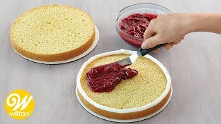 How to Assemble and Fill a Cake  Wilton [upl. by Neerod910]