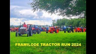 FRAMILODE TRACTOR RUN 2024 [upl. by Nicolau]