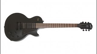 Teste  Epiphone Les Paul Studio Gothic Satin Black [upl. by Travax]