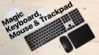 New Apple USBC Magic Trackpad Keyboard and Mouse Review [upl. by Kokaras]