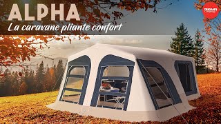 ANCIEN PRODUIT Trigano I L ALPHA la caravane pliante haut de gamme pour les couples [upl. by Ozzy]