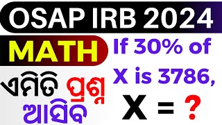 OSAP IRB MATH Questions  Percentage  1  OSAP MATH Class  IRB QUESTIONS  Battalion [upl. by Solegna]