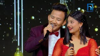 Binod Rai amp Triza Pradhan quotTimilai Kunai Palquot  The Voice of Nepal Season 5 2023 [upl. by Magee]