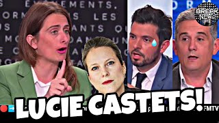 🔴➡️Lucie Castets Marine Tondelier met en PLS le plateau de BFM [upl. by Eicnarf]