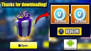 NEW Download Fortnite and Get 18000 FREE VBUCKS on YOUR Account Fortnite coming to ANDROID [upl. by Hsitirb]