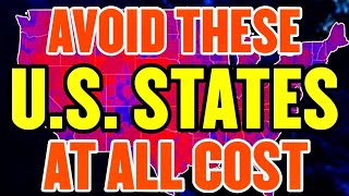 8 US States You Need to Avoid Right Now – Crisis Looms [upl. by Narak740]