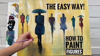 The EASIEST way to Paint FIGURES  Step By Step Tutorial [upl. by Alicirp]