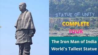 Statue of Unity  Complete Guided Tour  Worlds Tallest Statue [upl. by Venezia813]