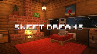 Sweet Dreams minecraft music box amp rain sounds [upl. by Lebasiram890]