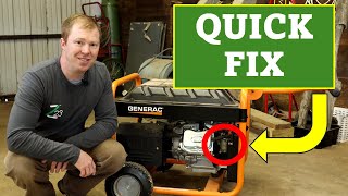 Easy Fix for Generator Not Starting [upl. by Landry669]