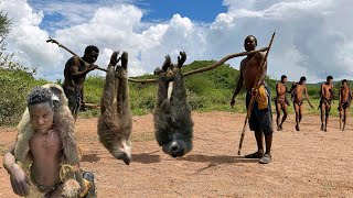 Discover Baboon Hunt With The Hadza  see what happens next [upl. by Kohcztiy440]