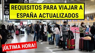 🚨ÚLTIMA HORA Requisitos para viajar a España  Nueva actualización oct 2024 [upl. by Mortensen]